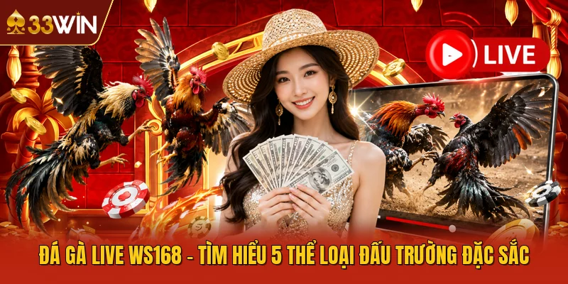 Đá Gà Live WS168 - Tìm Hiểu 5 Thể Loại Đấu Trường Đặc Sắc